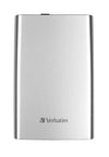 Verbatim Store 'n' Go USB 3.0 Portable Hard Drive 1TB Silver 1 TB 2.5" External HDD | USB 3.2  Silver