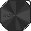 MSI DATAMAG 20GBPS 2TB 2 TB Portable SSD | USB USB 3.2 Gen 2x2 Black