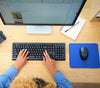 Trust Primo Keyboard | Wireless, QWERTY, Black, Mouse Included