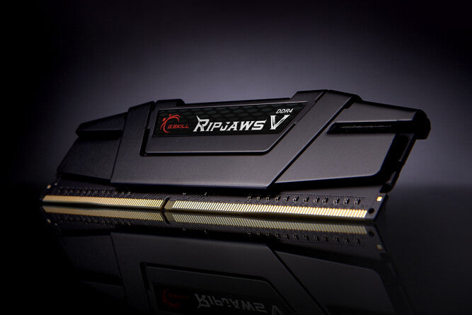 G.Skill Ripjaws V 16 GB (2x8 GB) DDR4 3200 MHz Memory Kit | CL16, XMP, Heatsink