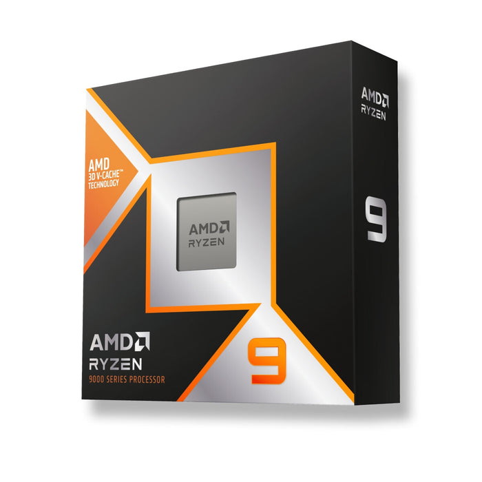 AMD Ryzen 9 9950X3D 16 Core Processor | Socket AM5 | 4.3 GHz | 144MB Cache | No Cooler | AMD Radeon Graphics