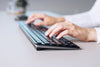 CHERRY KW 9100 SLIM Keyboard | Wireless, QWERTY, Black