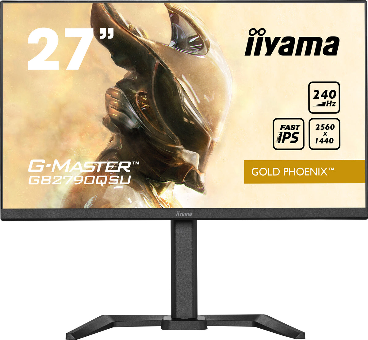 iiyama GB2790QSU-B5 27" Wide Quad HD Gaming Monitor | 2560 x 1440 240Hz 1ms HDMI DP