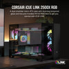 Corsair 2500X RGB Micro Tower PC Case Black | Liquid Cooling Support