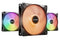 be quiet! LIGHT WINGS LX 120mm PWM High Speed 3-Pack Black Case Fan | 120mm 2100 RPM 61.8 CFM PWM RGB Rifle bearing Black
