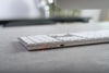 CHERRY KW 9100 SLIM FOR MAC Keyboard | Wired & Wireless, QWERTY, Silver
