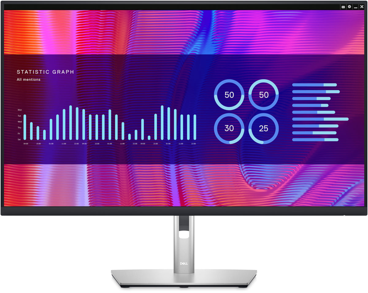 DELL P Series P3223DE 32" Quad HD Monitor | 2560 x 1440 60Hz USB-C HDMI DP