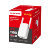 Mercusys AX1500 Wi-Fi 6 Range Extender Wi-Fi Range Extender | Dual-Band 1201 Mbps White