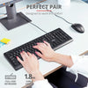 Trust Primo Keyboard | Wired, QWERTY, Black, Mouse Included