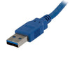 StarTech 1m Blue SuperSpeed USB 3.0 Extension Cable A to A - M/F