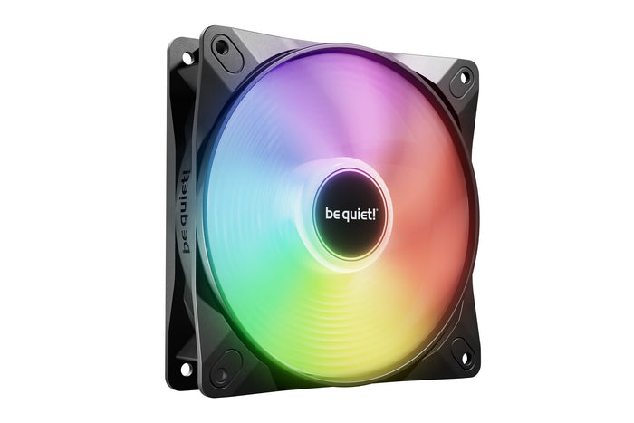 be quiet! LIGHT WINGS LX 120mm PWM Case Fan | 120mm 1600 RPM 51.5 CFM PWM RGB Rifle bearing Black