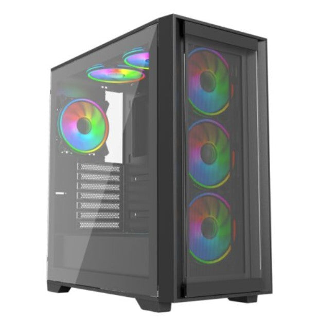 GTR Vanguard Prebuilt Gaming PC | AMD Ryzen 5 9600X | NVIDIA RTX 4070 Super 12GB GDDR6X | 32GB DDR5 6000MHz RAM | 1TB NVMe SSD | 750W 80+ Gold Fully Modular PSU |  Liquid Cooling ARGB case | Windows 11 Home | WiFi 6E | High Performance Gaming Desktop PC
