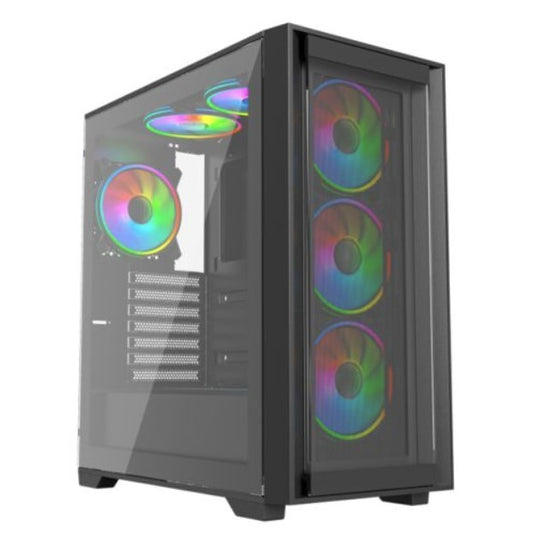 GTR Vanguard Prebuilt Gaming PC | AMD Ryzen 5 9600X | NVIDIA RTX 4070 Super 12GB GDDR6X | 32GB DDR5 6000MHz RAM | 1TB NVMe SSD | 750W 80+ Gold Fully Modular PSU |  Liquid Cooling ARGB case | Windows 11 Home | WiFi 6E | High Performance Gaming Desktop PC