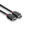 Lindy 1.5m DisplayPort Cable 1.2, Black Line
