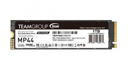 Team Group TM8FPW001T0C101 1 TB PC Internal SSD | NVMe PCI Express 4.0 M.2