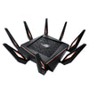 ASUS GT-AX11000 wireless router Gigabit Ethernet Tri-band (2.4 GHz / 5 GHz / 5 GHz) 4G Black
