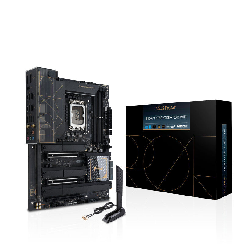 ASUS PROART Z790-CREATOR WIFI ATX AMD Motherboard | LGA1700 Socket - 4 x DDR5 Memory Slots