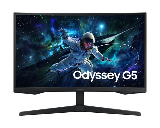 Samsung Odyssey LS27CG552EU 27" Dual WQHD Curved Gaming Monitor | 2560 x 1440 165Hz 1ms HDMI DP