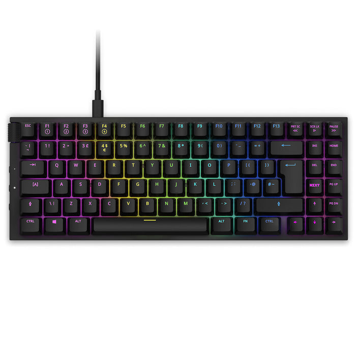 NZXT Function MiniTKL Mechanical Keyboard | Wired, QWERTY, Black, Backlit
