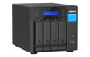 QNAP TVS-H474 Tower NAS | 4-bay, HDD & SSD, Intel Pentium CPU, 8 GB GB RAM, 2 x LAN Ports
