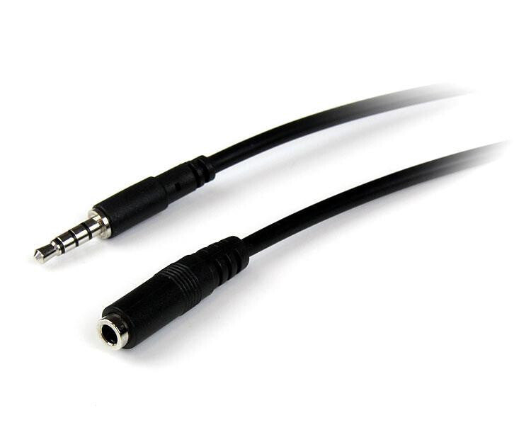 .com 2m 3.5mm 4 Position TRRS Headset Extension Cable M F