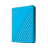 Western Digital WDBR9S0060BBL-WESN 6 TB Encrypted External HDD | USB 3.2  Black, Blue