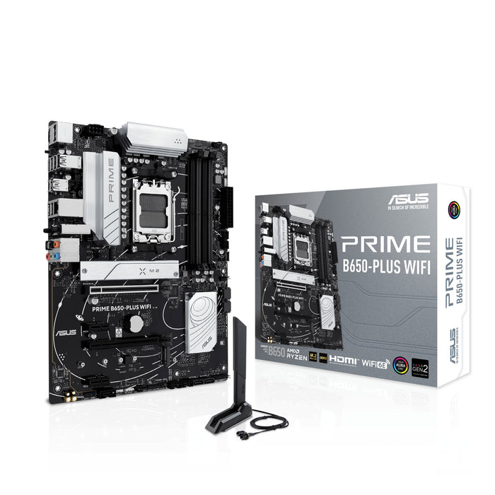 ASUS PRIME B650-PLUS WIFI ATX Motherboard | AM5 | 4x DDR5 Slots | Wi-Fi 6E
