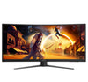AOC G4 CU34G4Z 34" Wide Quad HD Curved Gaming Monitor | 3440 x 1440 240Hz 1ms HDMI DP