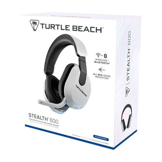 Turtle Beach Stealth 600 Gen 3 Headset Wireless Head-band Gaming Bluetooth White