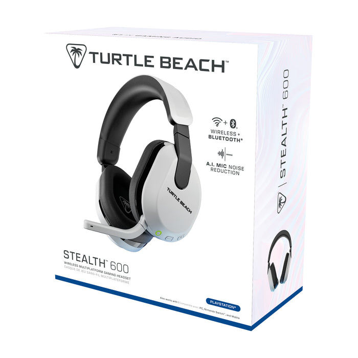 Turtle Beach Stealth 600 Gen 3 Headset Wireless Head-band Gaming Bluetooth White