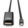 Lindy Kabel Mini DisplayPort/HDMI 4K30 (DP: passiv) 1m