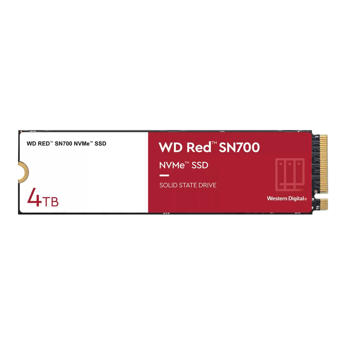 Western Digital WD Red SN700 4 TB NAS Internal SSD | NVMe PCI Express 3.0 M.2