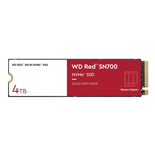 Western Digital WD Red SN700 4 TB NAS Internal SSD | NVMe PCI Express 3.0 M.2