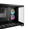 Corsair 2500X RGB Micro Tower PC Case Black | Liquid Cooling Support