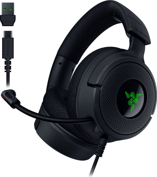 Razer Kraken V4 X Headset Wired Head-band Gaming USB Type-C / USB Type-A Black