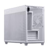 ASUS AP201 ASUS PRIME CASE TG WHITE Mini Tower PC Case White | Liquid Cooling Support