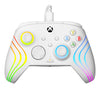 Turtle Beach Afterglow Wave White Wired RGB Gaming Controller with Mappable Buttons, Hall-Effect Hair Triggers and Audio Controls. Licensed for Xbox Series X orS, Xbox One & Windows