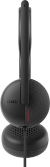 DELL WH3024 Headset Wired Head-band Calls/Music USB Type-C Black