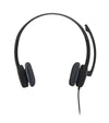 Logitech H151 Headset Wired Head-band Office/Call center Black