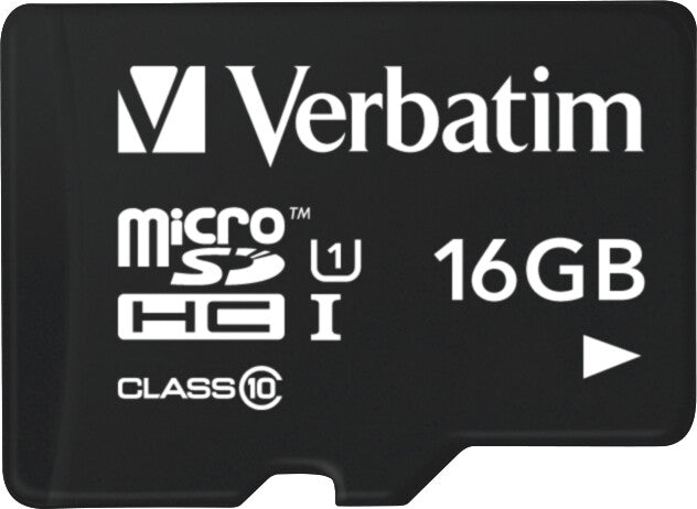 Verbatim Tablet U1 microSDHC Card with USB Reader 16GB