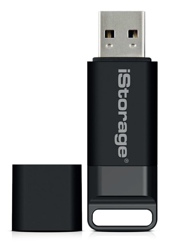 iStorage IS-FL-DBT-256-32 USB flash drive 32 GB USB Type-A 3.2 Gen 1 (3.1 Gen 1) Black