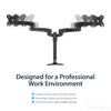 StarTech.com Desk-Mount Dual Monitor Arm - Articulating