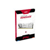 Kingston FURY Renegade White 32 GB (1x32 GB) DDR5 Memory Kit | CL32, XMP, Heatsink, ARGB