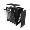 NZXT H7 Flow RGB Midi Tower PC Case Black | Liquid Cooling Support