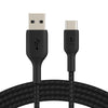 Belkin CAB002BT2MBK USB cable 2 m USB A USB C Black
