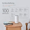 TP-LINK + AV1000 Whole Home Hybrid Mesh Wi-Fi System AC1200 Dual-band Wi-Fi 5 Mesh System | 3-Pack, White