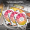 Corsair iCUE LINK TITAN 360 RX LCD CPU Cooler | 120mm 2100 RPM 73.5 CFM RGB Black