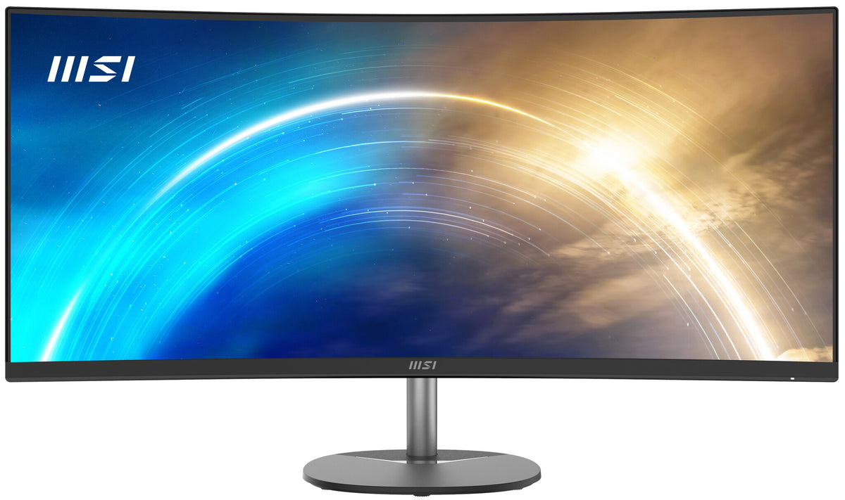 MSI Pro PRO MP341CQ 34" UltraWide Quad HD Curved Monitor | 3440 x 1440 100Hz HDMI DVI DP
