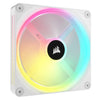 Corsair iCUE LINK QX140 Case Fan | 140mm 2000 RPM 63.1 CFM PWM RGB White