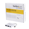 StarTech USB-C Multiport Adapter with HDMI - USB 3.0 Port - 60W PD - White